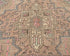 9 Ft Vintage Brown Persian Style Hand Knotted Low Pile Wool Runner Rug